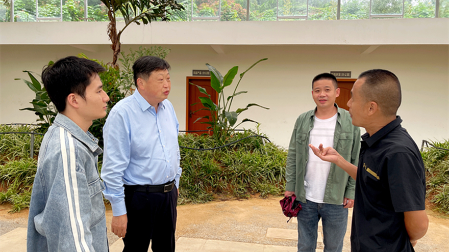 綿投集團(tuán)黨委書(shū)記、董事長(zhǎng)李桂炳調(diào)研鄉(xiāng)村振興駐村幫扶工作